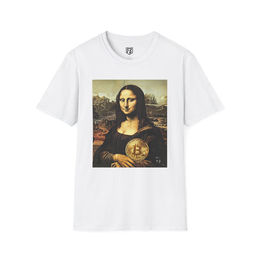 Mona Lisa Bitcoin Tee | Crypto T-shirt