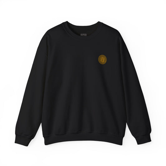 Bitcoin βTo The Moon 2026β Sweatshirt | Rocket Badge Design