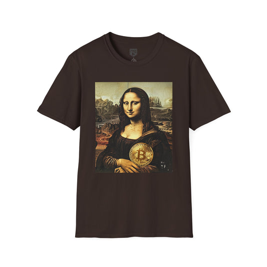 Mona Lisa Bitcoin Tee | Crypto T-shirt
