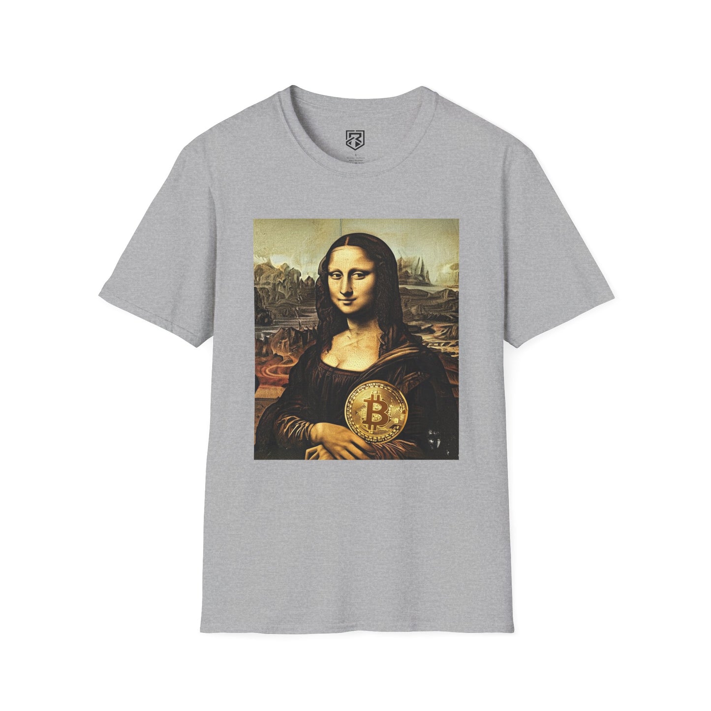 Mona Lisa Bitcoin Tee | Crypto T-shirt
