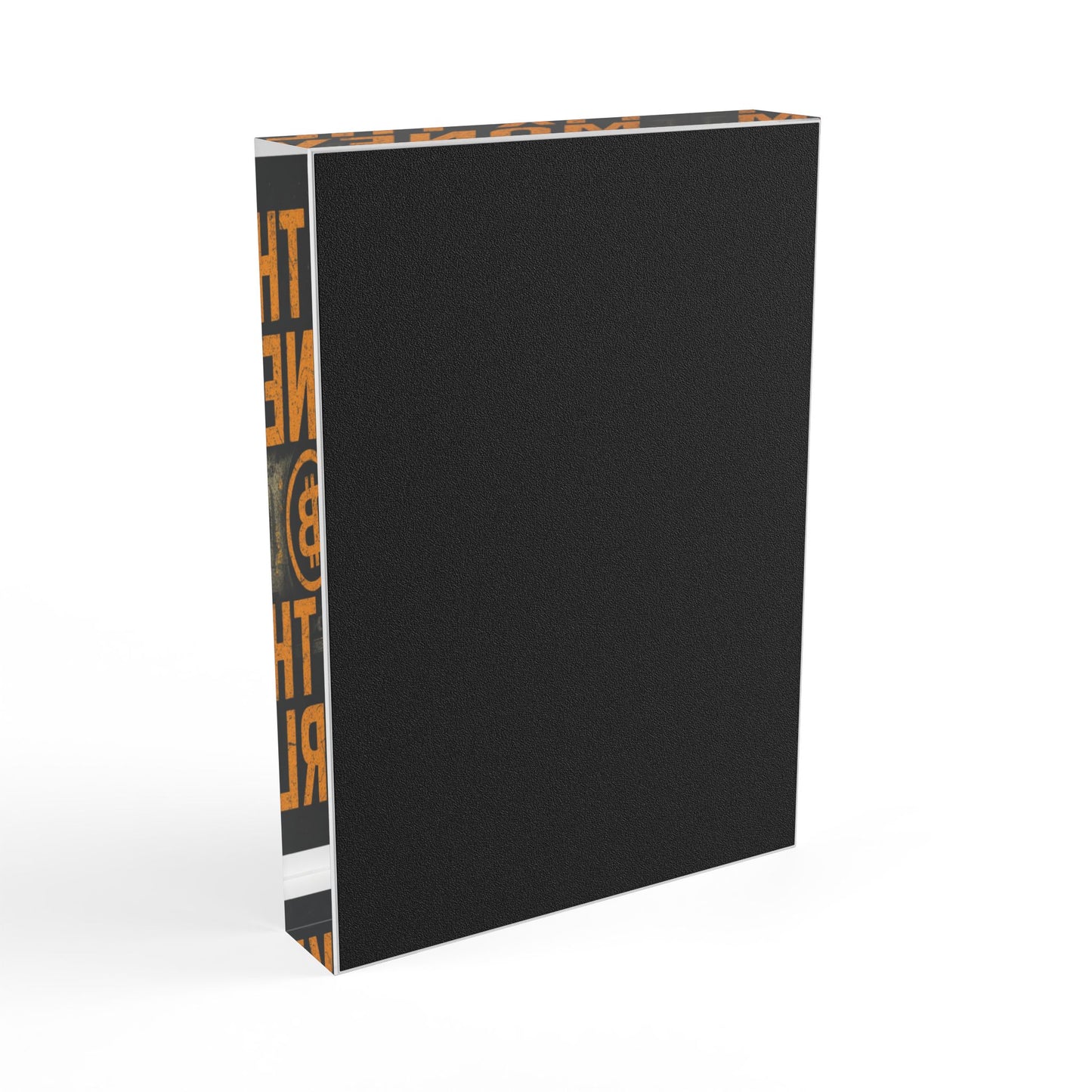 Fix The Money, Fix The World Acrylic Block: "The Revolutionary Manifesto"