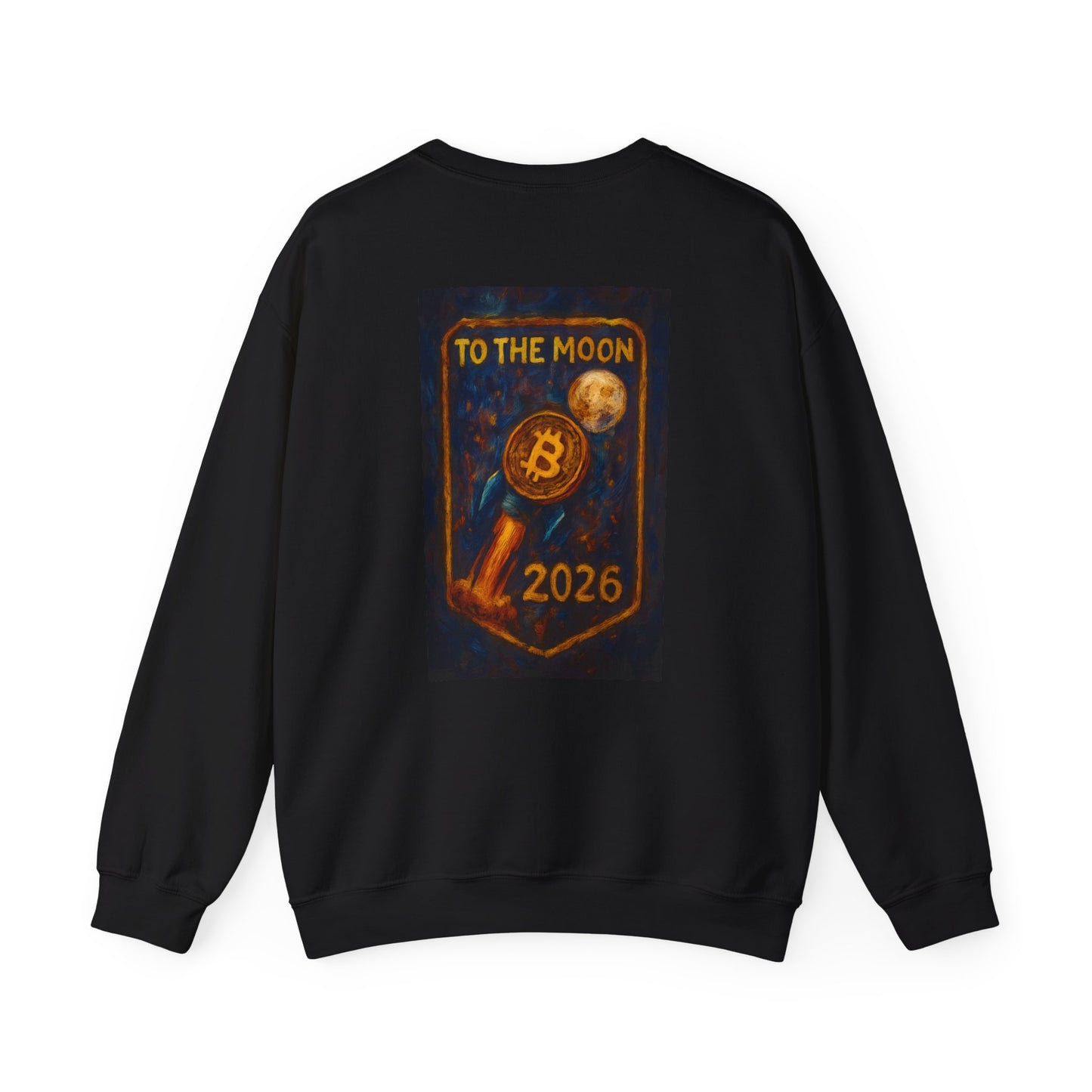 Bitcoin 'To The Moon 2026' Sweatshirt