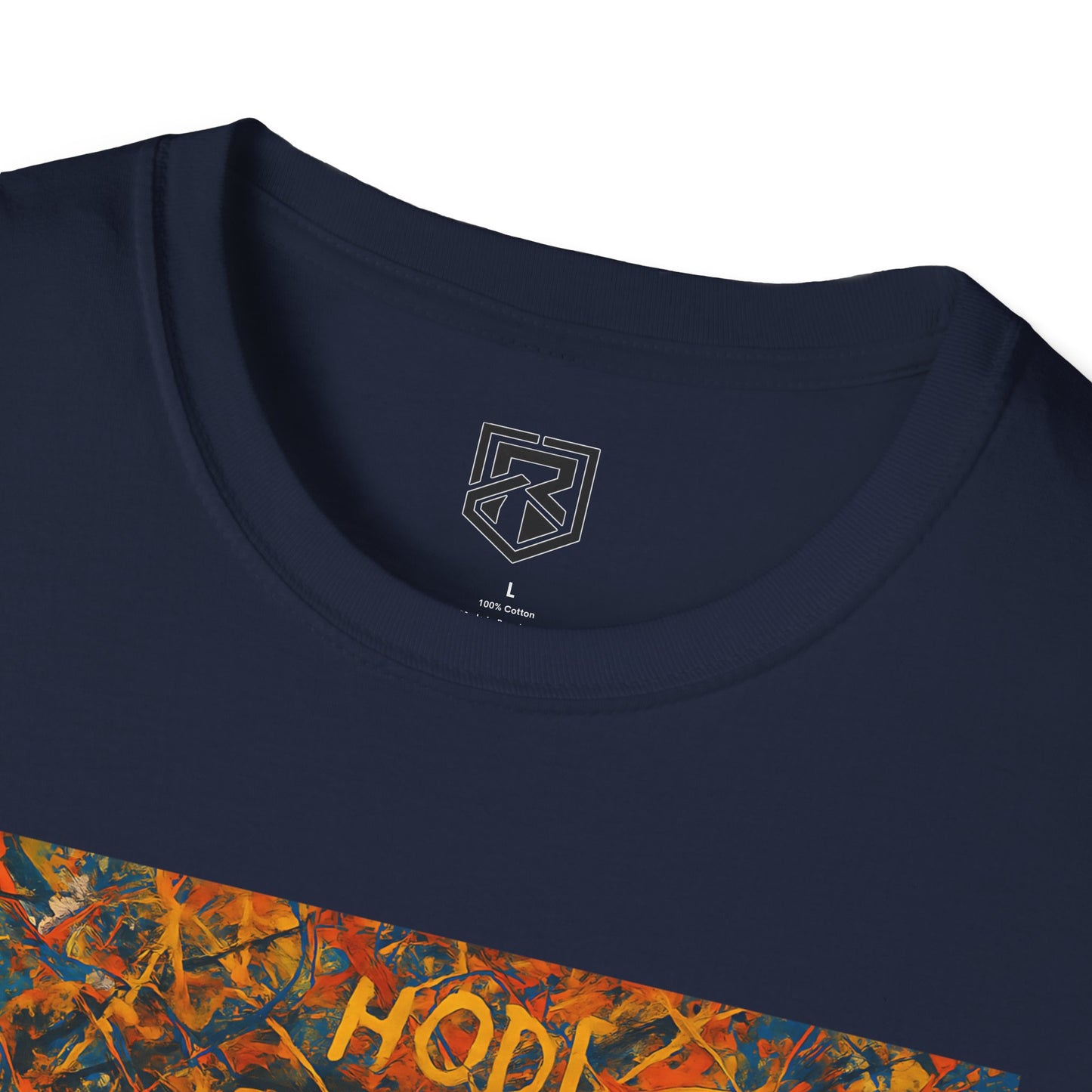 HODL Bitcoin Paint Splattered T-Shirt