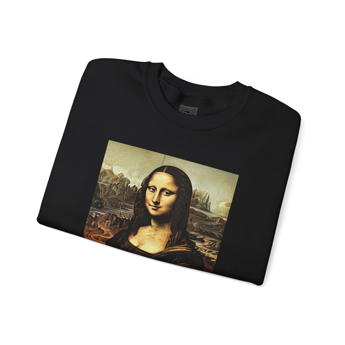Mona Lisa Bitcoin Sweatshirt, Unisex Crewneck, Art Lover Gift, Hipster Apparel, Cozy Casual Wear