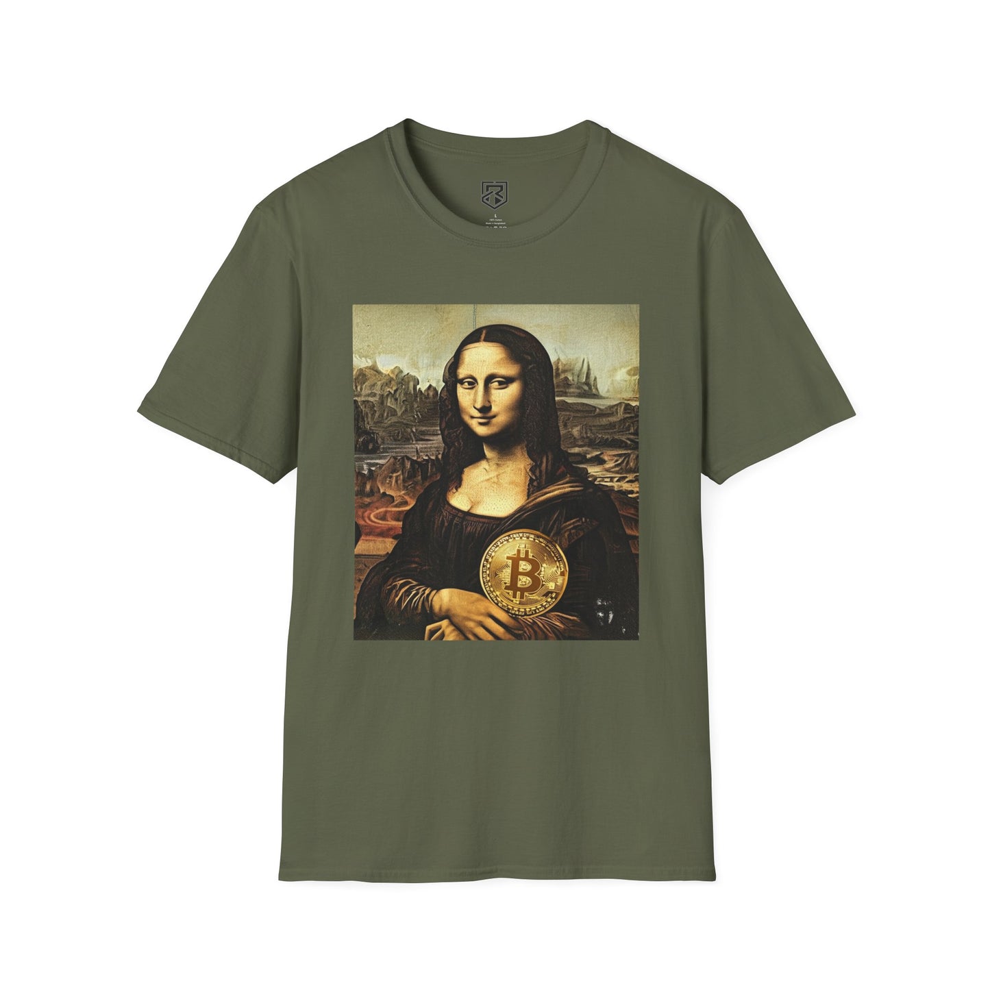 Mona Lisa Bitcoin Tee | Crypto T-shirt