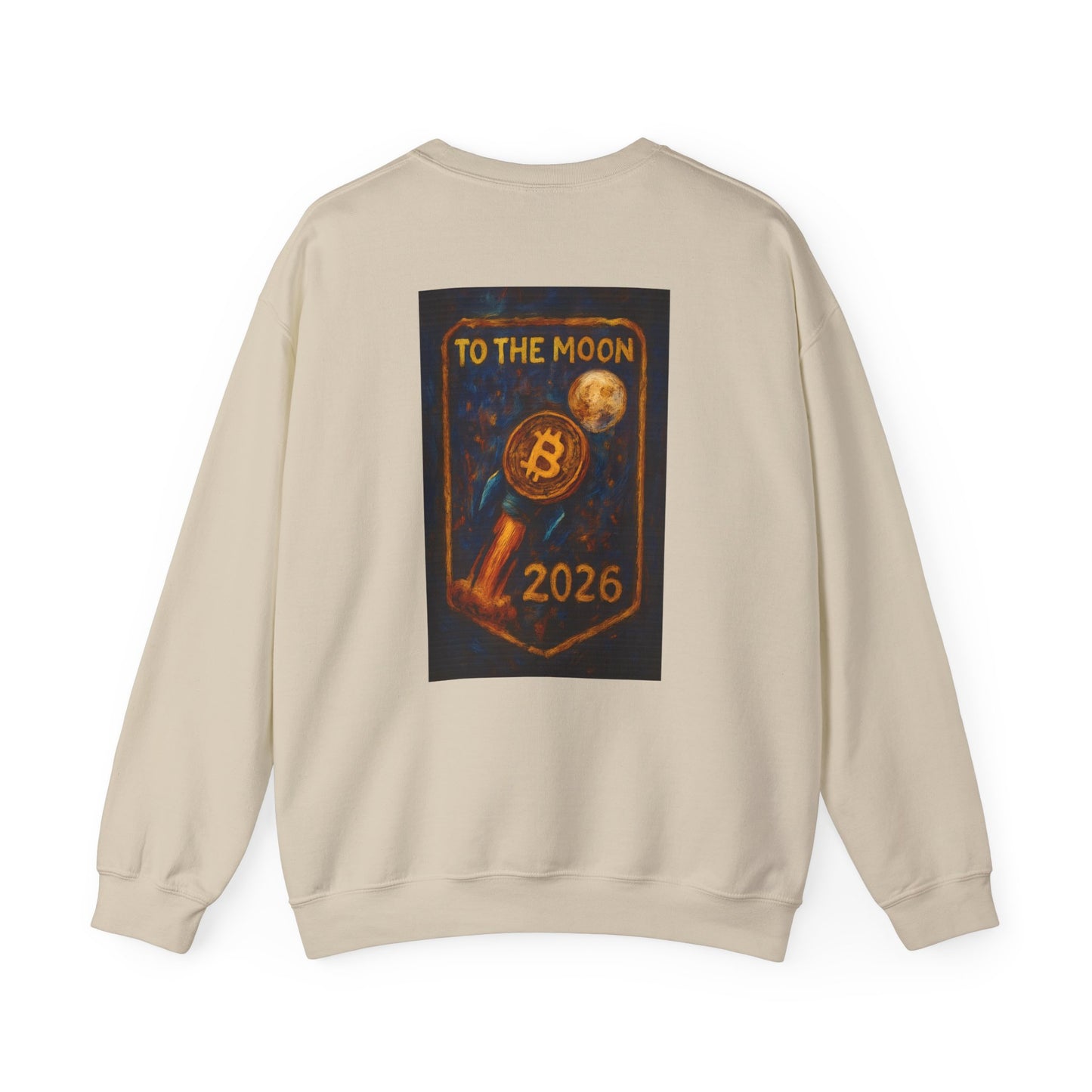 Bitcoin 'To The Moon 2026' Sweatshirt