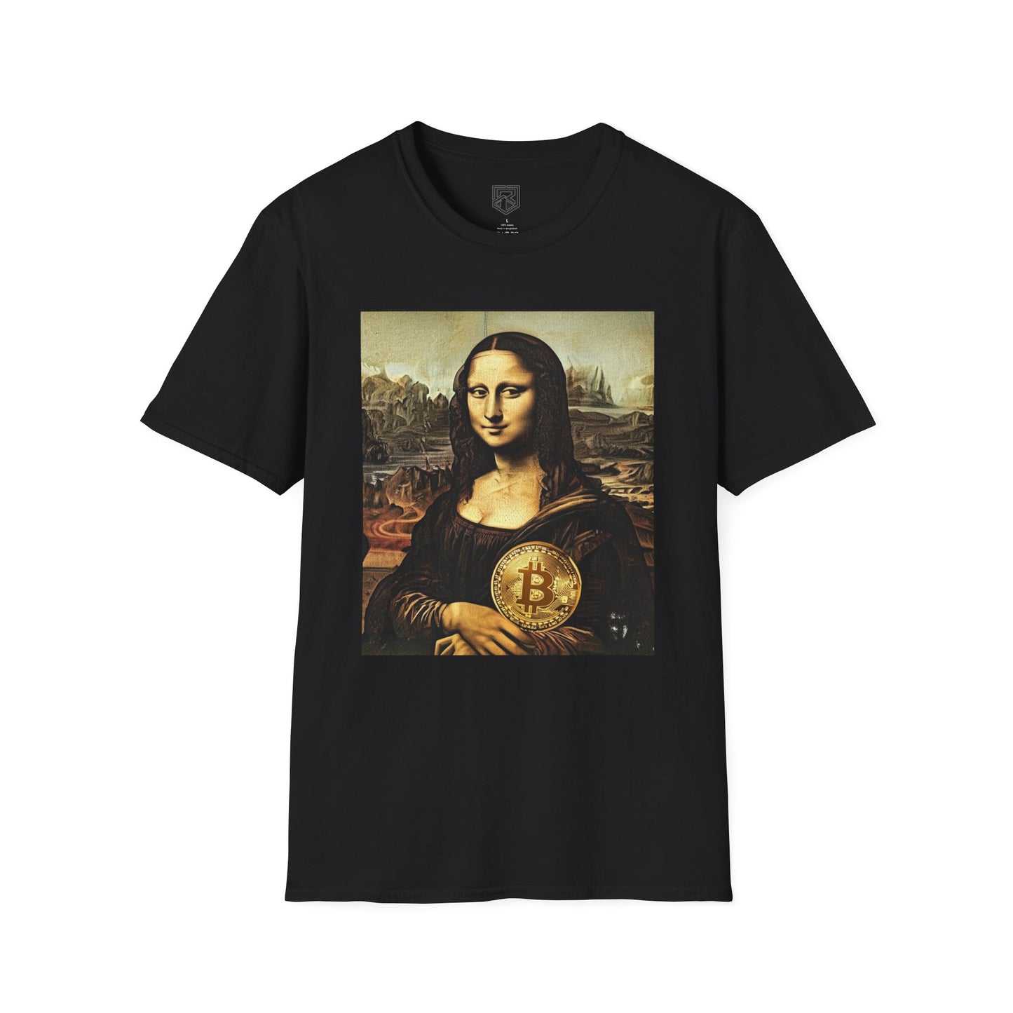 Mona Lisa Bitcoin Tee | Crypto T-shirt