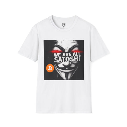"We Are All Satoshi" Unisex Bitcoin T-Shirt