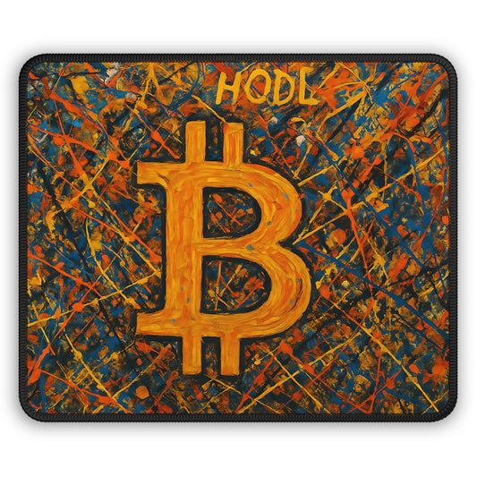 Bitcoin Circuit Board Mousepad: "The Foundation Beneath Every Click"