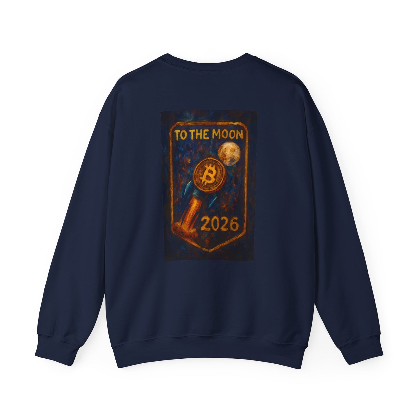 Bitcoin 'To The Moon 2026' Sweatshirt