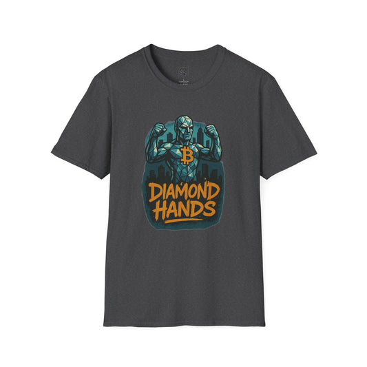 "Diamond Hands" Bitcoin Crypto Tee