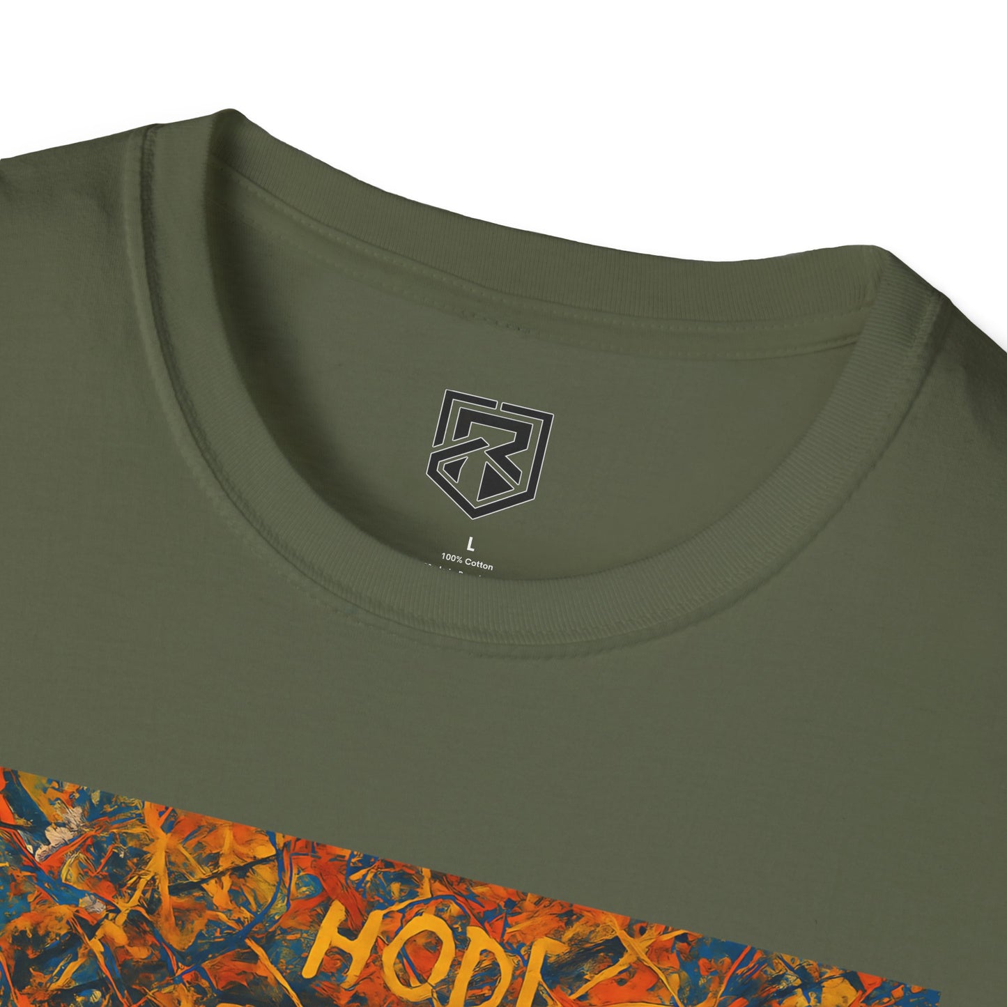 HODL Bitcoin Paint Splattered T-Shirt